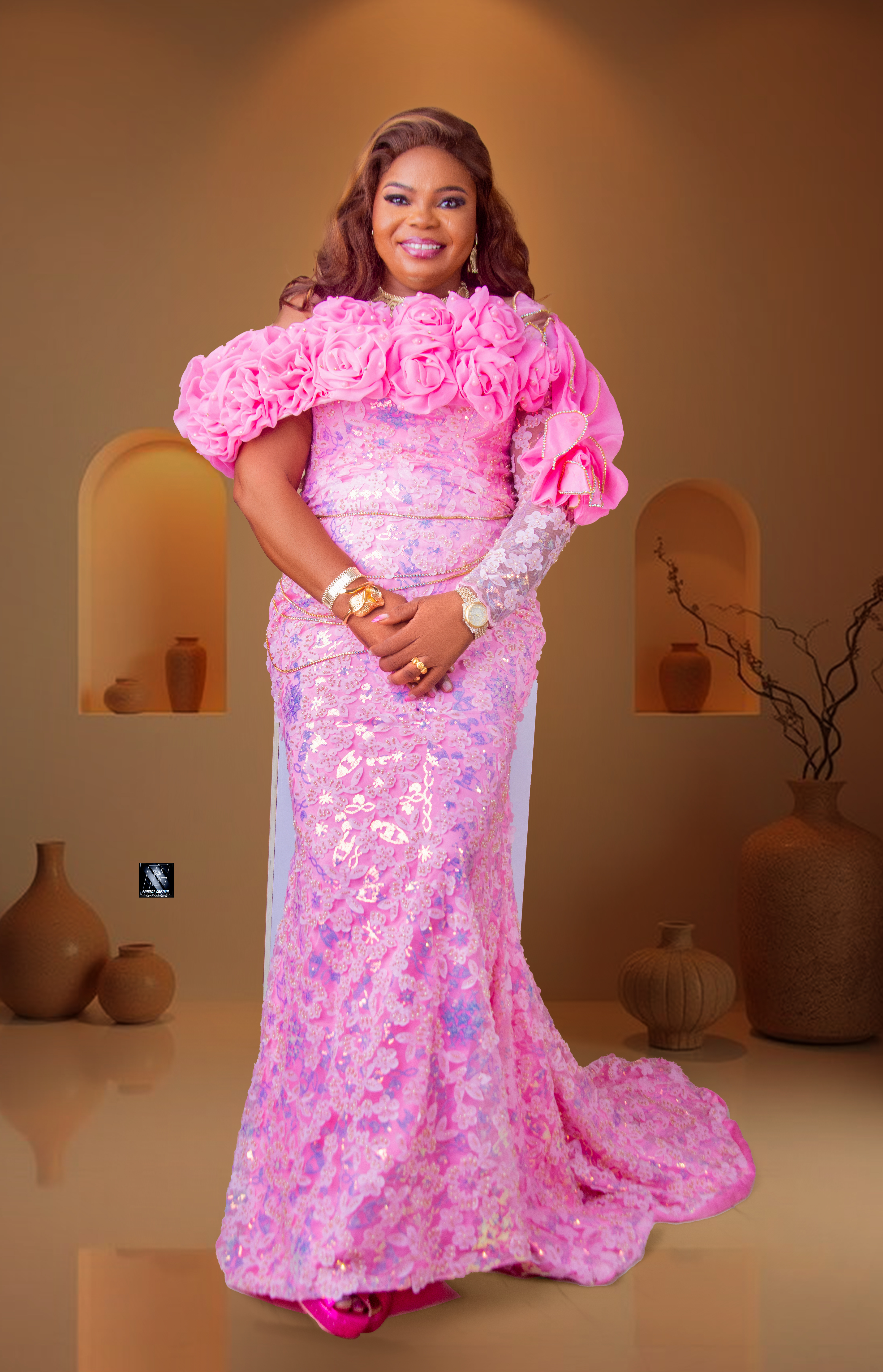 Rose Blossom Gown